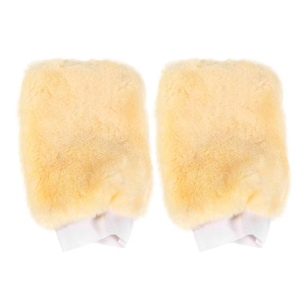 

car sponge 2pcs imitation wool wash midouble side auto cleaning tool