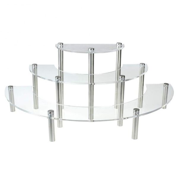 

kitchen storage & organization style detachable cake stand acrylic 3-layer pastry fruit plate wedding party home table decoration ornaments