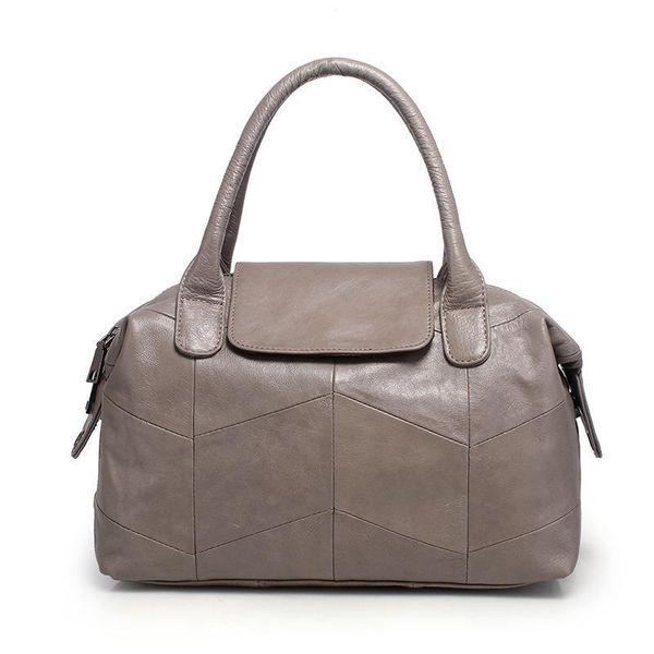 

shoulder red girl new black lady blue genuine leather nesitu handbag casual grey women's bags messenger female m8913 tote jfdod