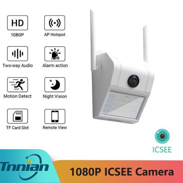 

cameras 1080p outdoor wifi ip camera wireless 48 led light ir audio video ip66 waterproof garden cctv security courtyard surveillance
