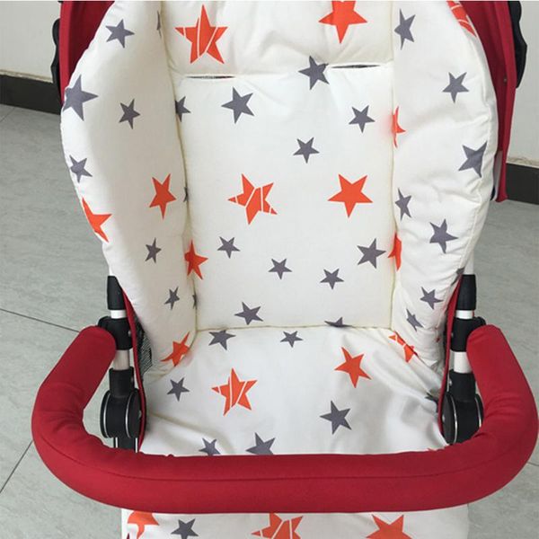 Kinderwagen Teile Zubehör Universal Baumwolle Gepolstert Warme Baby Pad Esszimmer Hohe Stuhl Sitzkissen Liner Matte Abdeckung Protector340m