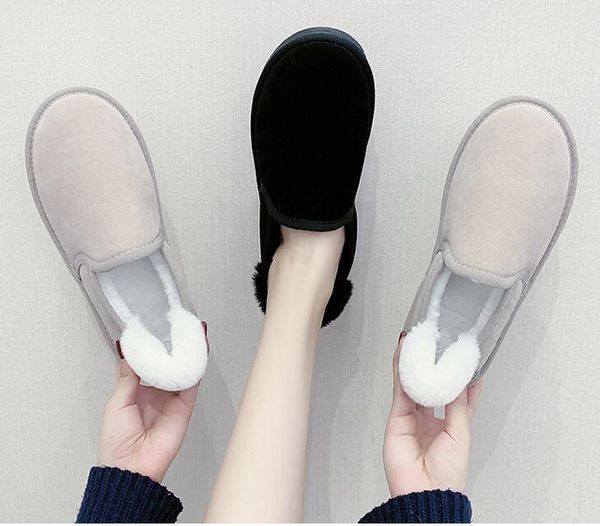 

sneakers 2021 girls casual shoes boys winter slippers warm boots children 5, Black;red