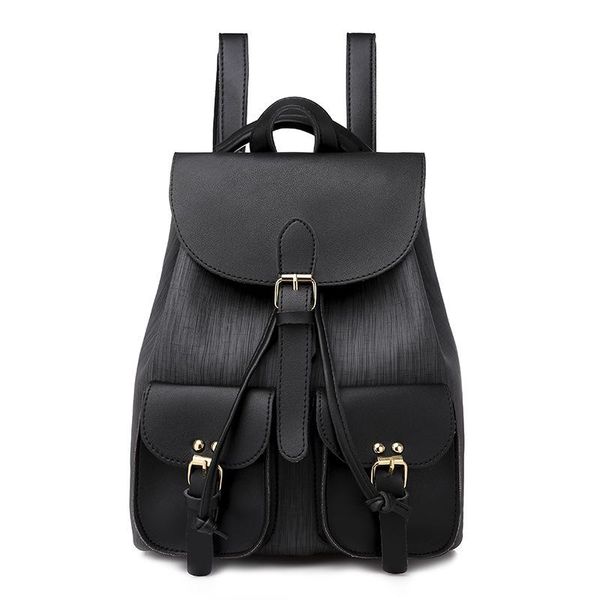 

style women's bag fashion college pu backpack