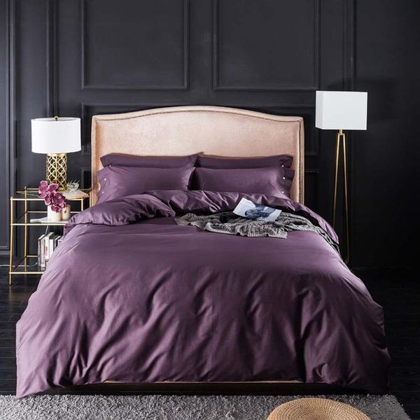 

bedding sets svetanya nordic purple egyptian bedlinens twin  king size family set duvet cover bedspread