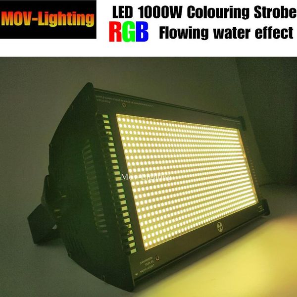 

effects 2pcs/lot 1000w cree led strobe light for dj disco party flash stage club