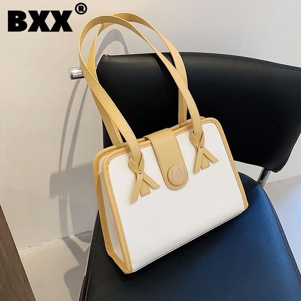 

evening bags [bxx] simple pu leather for women 2021 summer shoulder bag handbags trending luxury ladies travel hand hu369