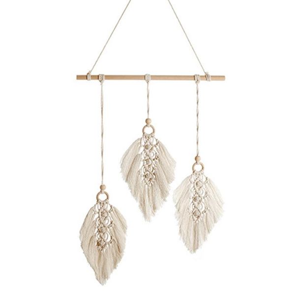 

tapestries nordic tassel cotton woven macrame wall hanging tapestry decoration bohemian home