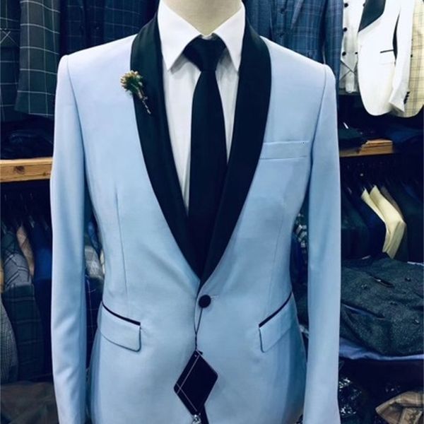 

men's suits & blazers classic costome homme formal white business red wine fashion groom black tuxedo shawl lapel wedding suits for man, White;black