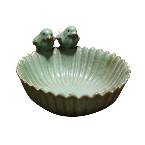 

other bird supplies feeder ceramic baths nest basin food holder for pet home garden decoration birth regular