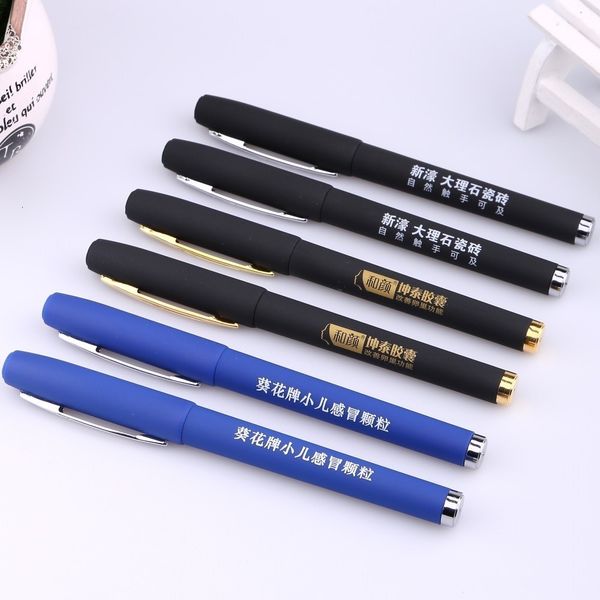 

neutral water pen signature advertising gift black busins metal