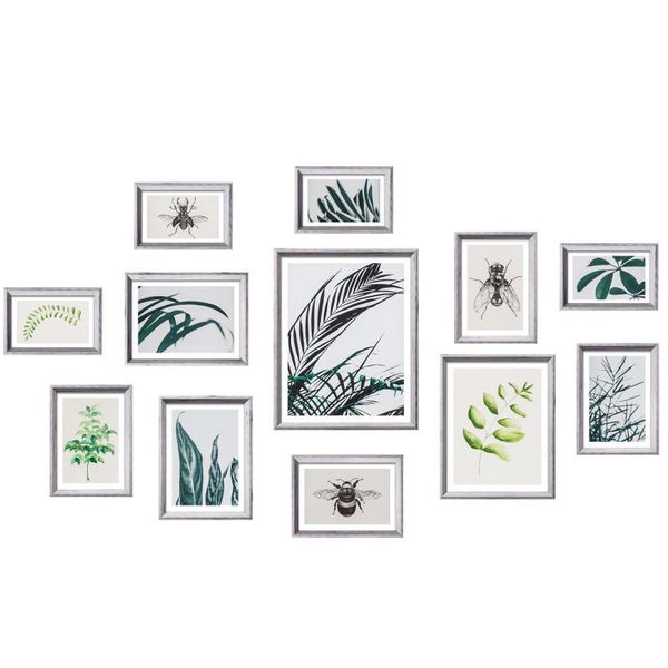 

frames homemaxs 12pcs vintage picture po frame holder family class wall gallery kit with hanging hook