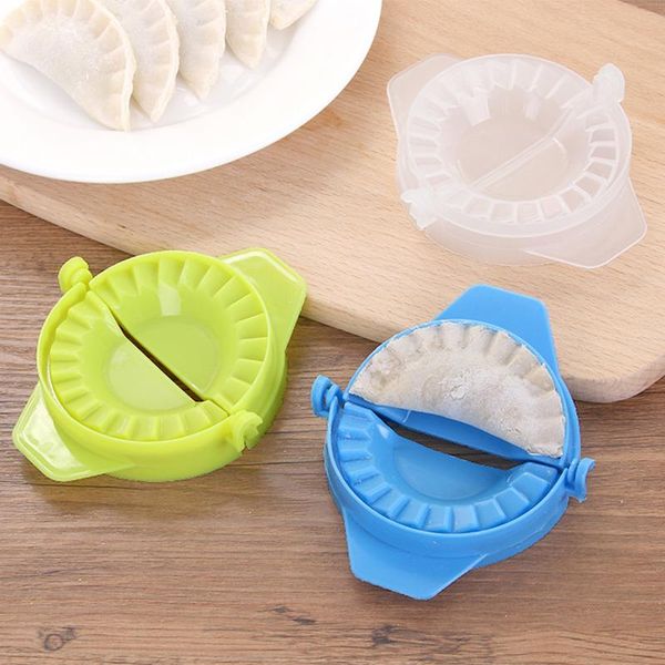 

baking & pastry tools 2021 diy dumplings maker tool food grade pp jiaozi pierogi mold dumpling clips molds kitchen accessories