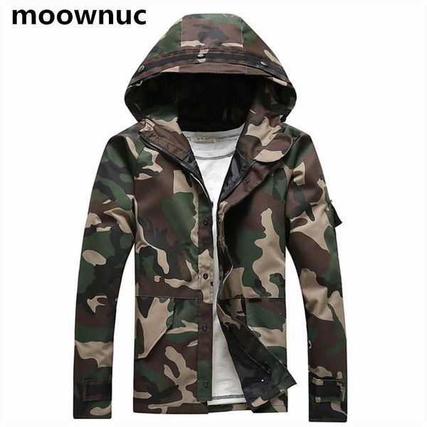

men's jackets moownuc men military hooded outwear man coat tactical camouflage coats mens windbreaker waterproof plus size, Black;brown