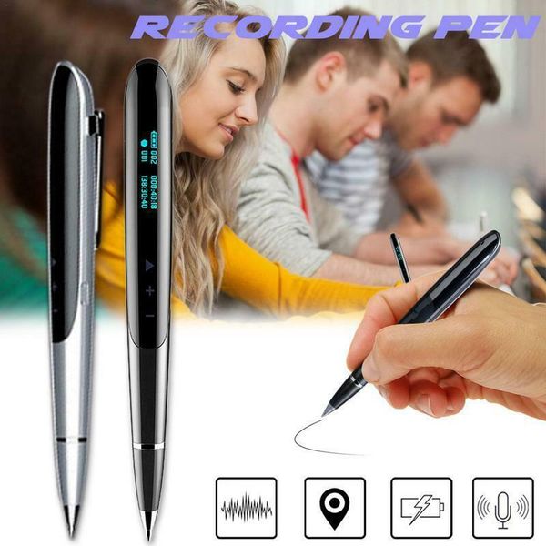 

digital voice recorder 2021 jnn q9 8gb led display pen sound rl1 perfect noise reduction ability long standby