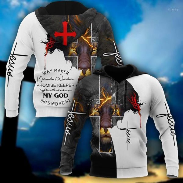 

men's hoodies & sweatshirts brand jesus christ tattoo, 3d printed men sweatshirt streetwear zipper pullover jacket casual tracksuits, Black