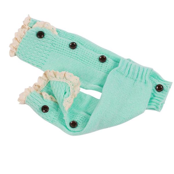 

new soft winter warm kids girls baby trendy crochet knitted lace boot cuffs ers socks, Pink;yellow