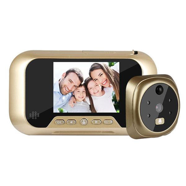 

2.8 inch lcd digital doorbell motion sensor doorÂ cameraÂ viewer door bell