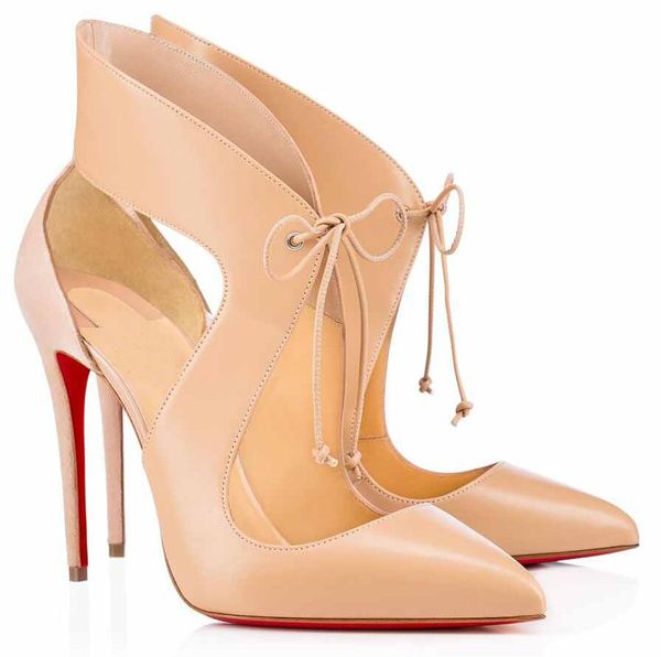 

perfect summer brands red bottom ferme rouge women's pumps ladies evening wedding dress lady pointed toe high heels eu35-43, Black