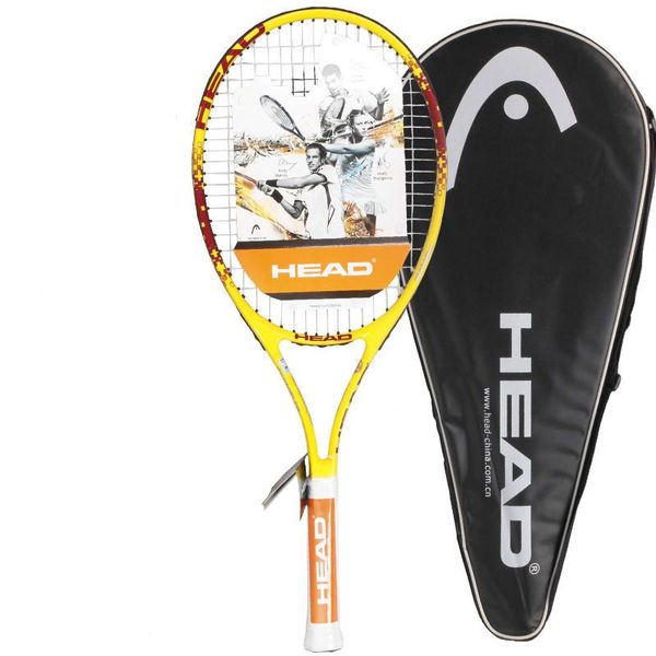 

original head ti series tennis tennis racket for men women training rackets raquete de tenis with cover