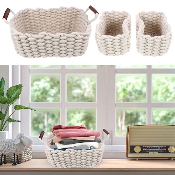 

storage baskets 3 pcs 1 set nesting simple gift versatile boxes