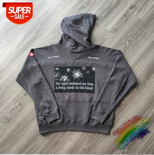 

new c.e cavempt hoodie women men women 1:1 mens hoodie cav empt pullover #nt52, Black