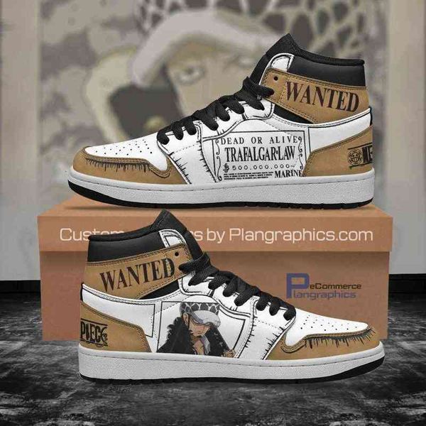 

luxury shoes custom printed trafalgar d water law wanted sneakers mens sport footwear diy trainers