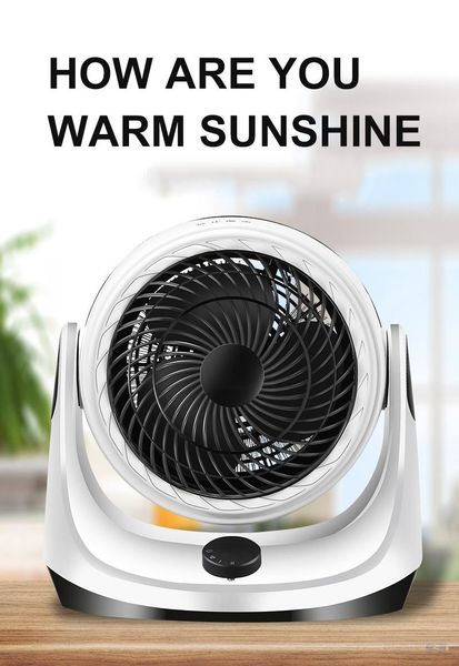 

electric fans turbine cooling and heating heater dual purpose mini fan household for office bedroom 220v qn21