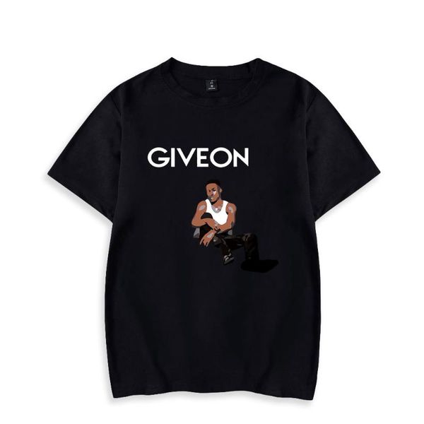 

men's t-shirts giveon-camiseta de estilo grafiti para mujer, ropa informal, hip hop, punk, White;black