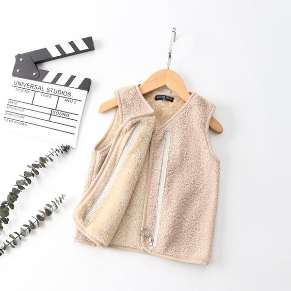 

waistcoat children's clothes boys and girls zipper vest, Camo
