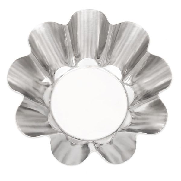 

cake tools diy stainless steel egg tart cupcake cookie mold, bakery baking cup kitchen gadget kit tool, 6pcs