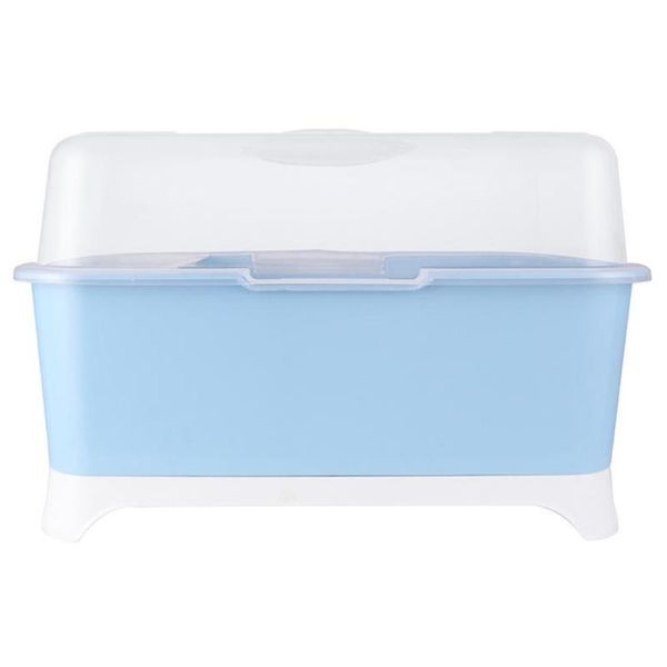 

tableware draining box dust-proof tableware box durable kitchen cutlery