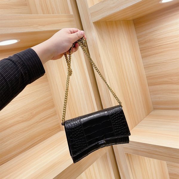 

evening mini shoulder women bags designers crocodile cross body chain bag alligator purse luxury totes letter sequin