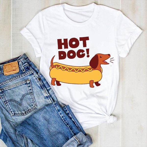 

print dog pet summer funny womens t shirts clothes graphic tee clothing, White