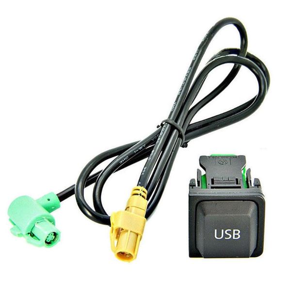 

other auto electronics practical usb switch socket adapter button copper part convenient car accessory replacement durable harness cable gol