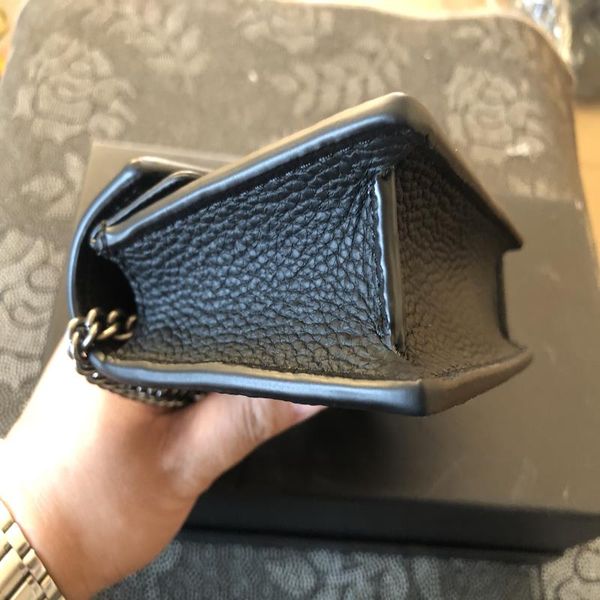 

fashion sold chain letter leather women classic for change women wallets bag men and waist bag bag.20cm shoulder genuine key xtwnt