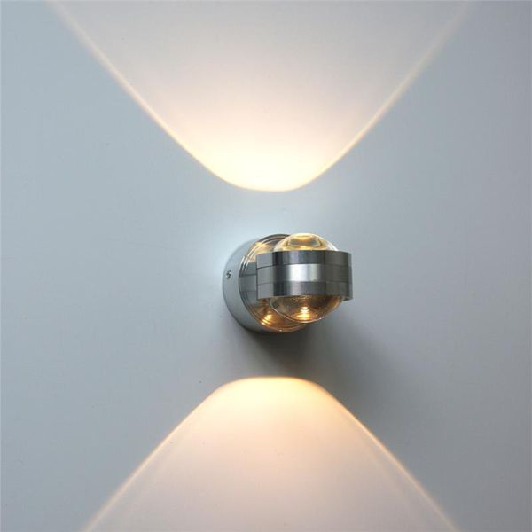 

6w up and down wall light ac85-265v led wall sconce for living room bedroom background corridor aside indoor lamp bl01