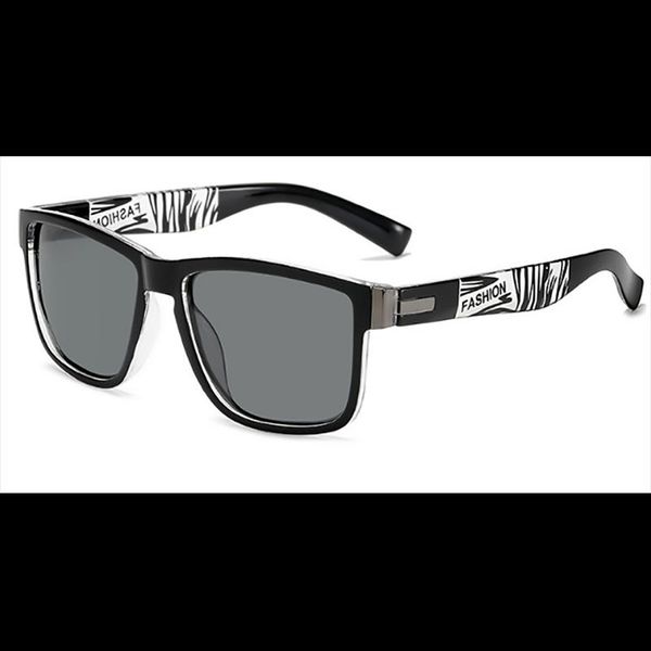 

sunglasses 2021 style square frame polarized glasses men eyewearing, White;black