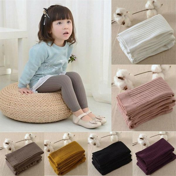 

footies kid leggings for girls cotton infant baby toddler born boys solid casual stockings children 0-5t winter warm pantyhose, Blue