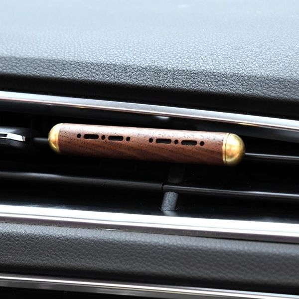 

car air freshener wood diffuser slim auto fragrance handmade perfume smell for