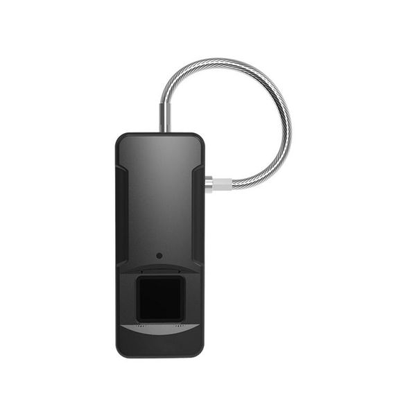 

smart lock finger print pad for home door gym cabinet golf bag locker keyless thumbprint biometric fingerprint padlock