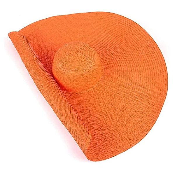 

wide brim hats women oversized straw hat summer sun outdoor sunscreen foldable floppy dome beach, Blue;gray