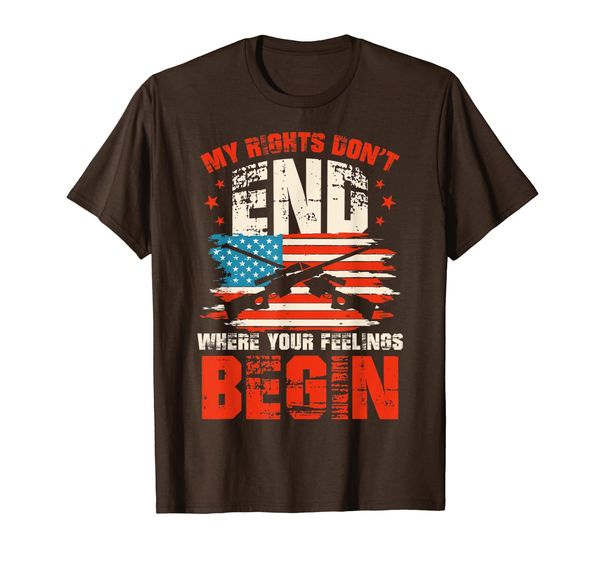 

2nd amendment feelings america usa patriotic funny t-shirt, White;black