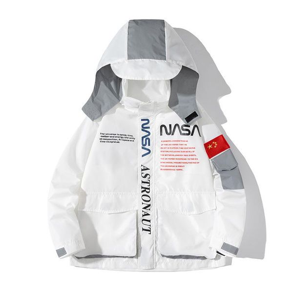 

men's jackets 2021 spring autumn men jacket fashion hooded outwear coat windbreaker, Black;brown