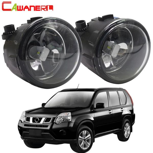 

other lighting system cawanerl for x-trail t31 closed off-road vehicle 2007-2013 car fog light assembly lampshade + h11 led / halogen