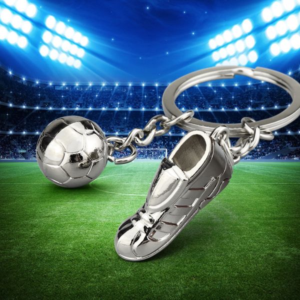 

keychains football shoes keychain sports practical car small gift carving, Silver