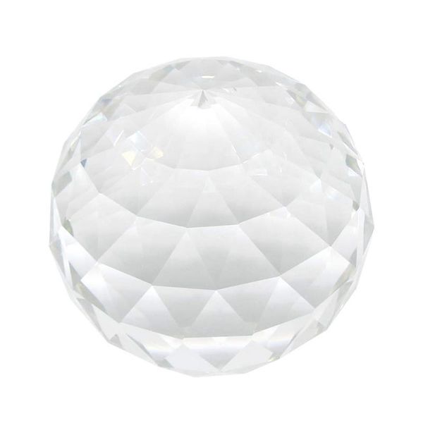 

clear cut crystal suncatcher ball prisms glass sphere faceted gazing ball crystals for window sun catchers 80mm / 3.15in