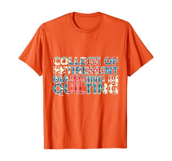 

majoring in quilting tshirt quilter hobby fun t-shirt, White;black