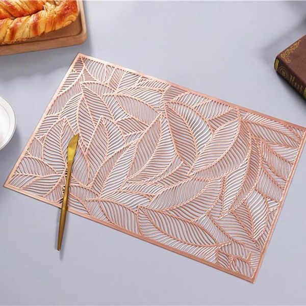

table runner placemat retro dining mat non-slip heat insulation wedding decoration pvc