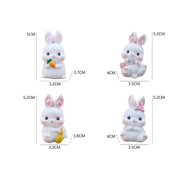 

mothers day net celebrity cute rabbit car interior accessories car ornaments creative baking children's birthday cake decoration orname