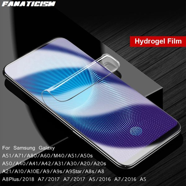 

full cover hydrogel film for samsung a31 a30 a20 a20s a21 screen protector a10 a10e a9s a9 star lcd protective film
